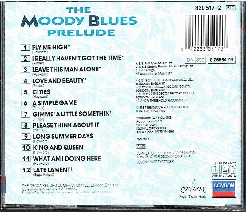 The Moody Blues - Prelude CD