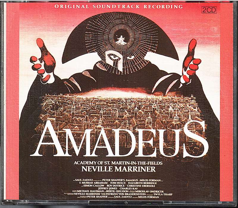 Mozart: Amadeus OST - Academy of St Martin-in-the-Fields, Neville Marriner 2 CD set