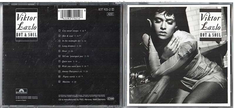 Viktor Lazlo - Hot & Soul CD