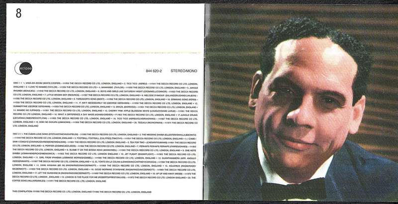Edmundo Ros & His Orchestra - Vaba-Ba-Boom: 40 Exotic Rhythms From the Ruler of all Things Latin 2CD