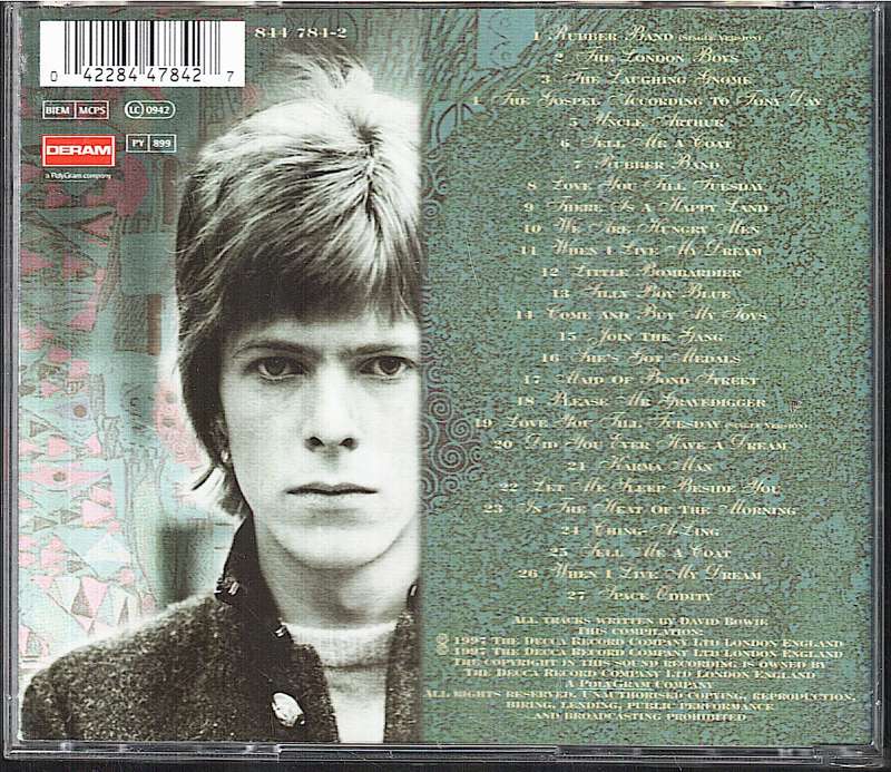 David Bowie - The Deram Anthology 1966-1968 CD [UK IMPORT]