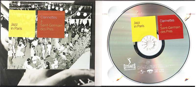 Maurice Meunier | Hubert Rostaing - Clarinettes a Saint-Germain des Pres  CD Digipak