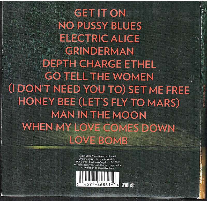 Grinderman - Grinderman CD (Digipak)