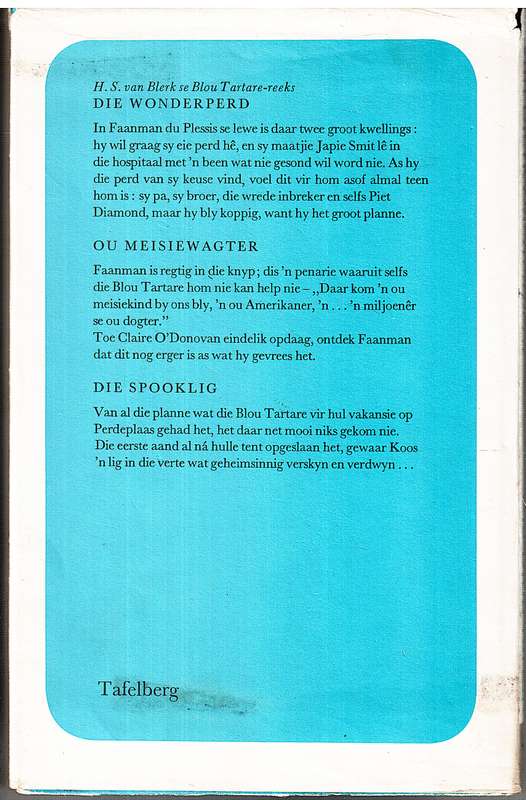 Die Blou Tartare 4: Die Renperd - HS van Blerk