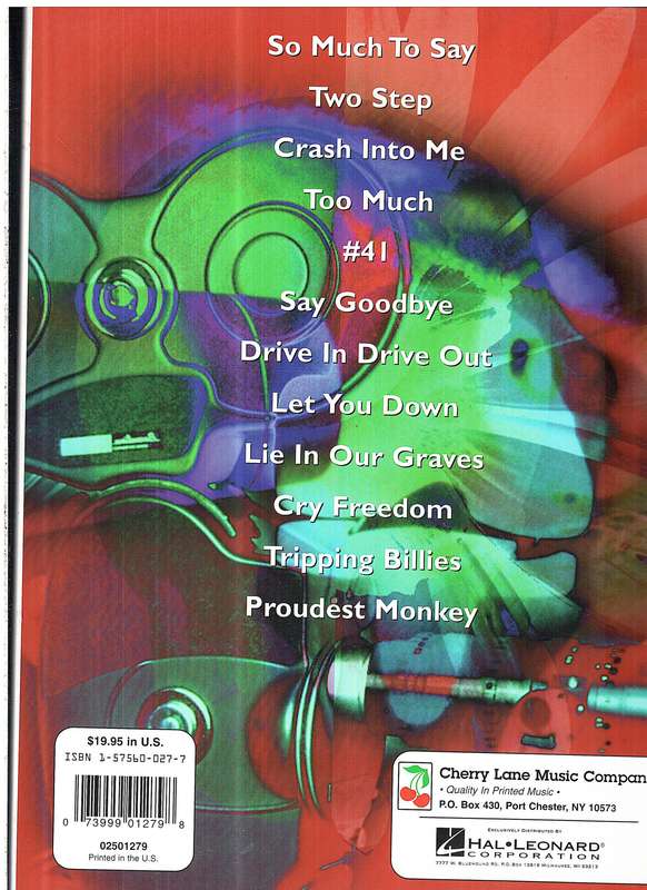 Dave Matthews Band - Crash (Guitar | Vocal | TAB)