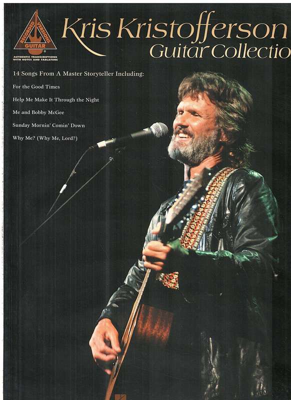 Kris Kristofferson Guitar Collection (Guitar | Vocal | TAB)