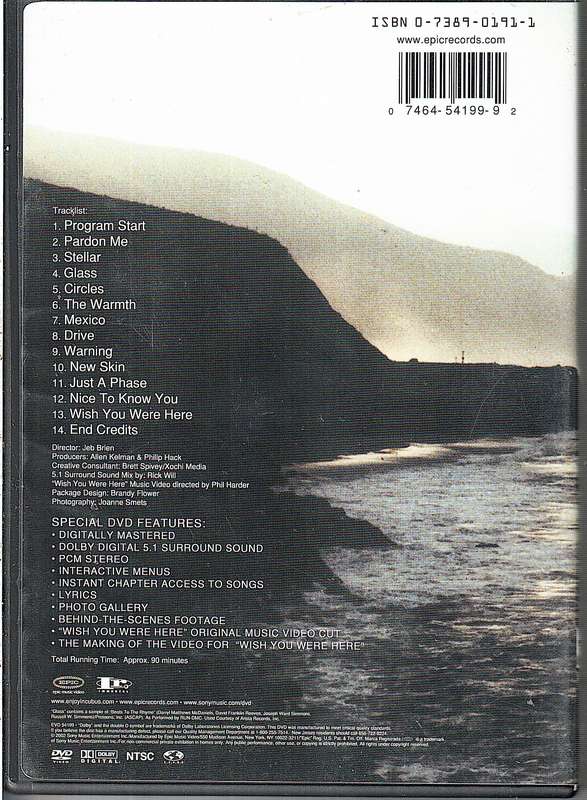 Incubus: The Morning View Sessions DVD