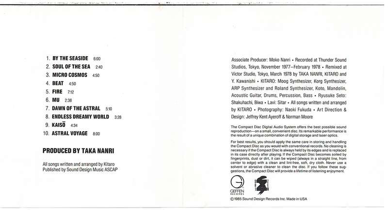 Kitaro - Astral Voyage CD [US IMPORT]