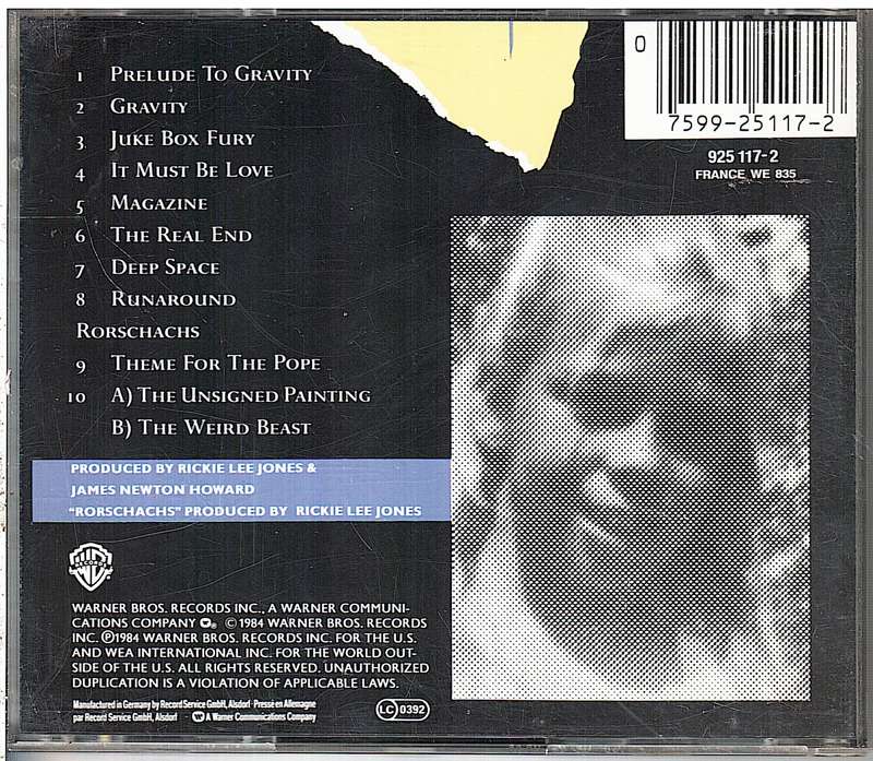Rickie Lee Jones - The Magazine CD