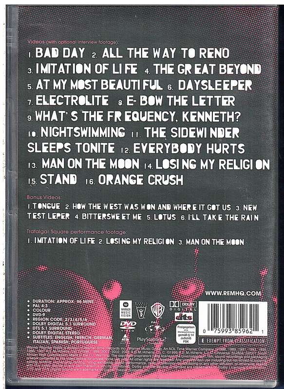 R.E.M. - In View: The Best of R.E.M. DVD