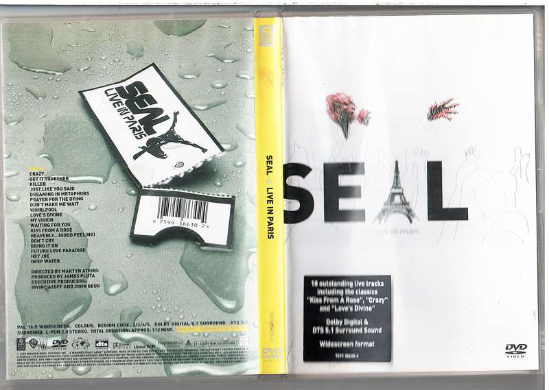 Seal - Live in Paris DVD