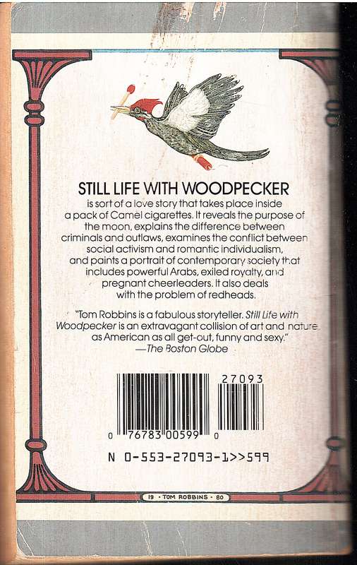 Still Life with Woodpecker - Tom Robbins