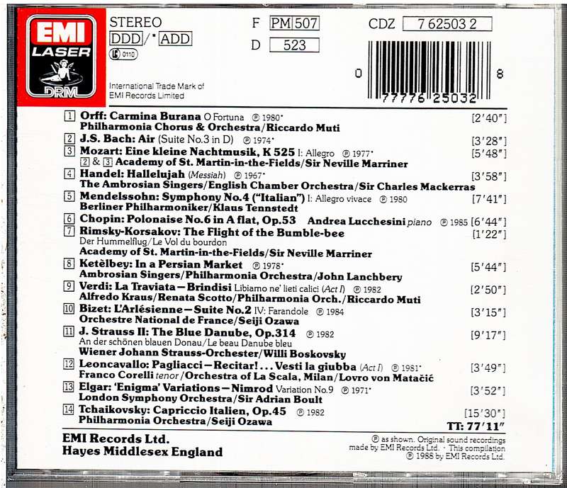 Various - Best-Loved Classics 4 CD