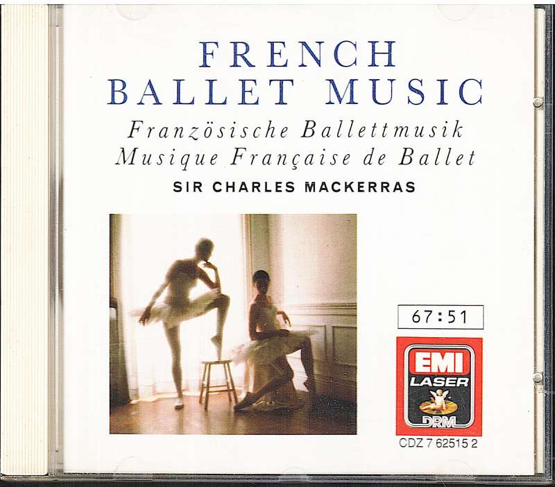 Delibes/Messager/Gounod: French Ballet Music - New Philharmonia Orchestra, Charles Mackerras CD
