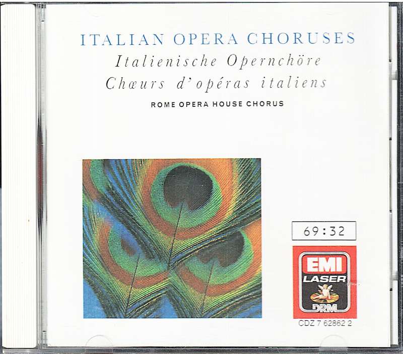 Italian Opera Choruses - Rome Opera House Chorus CD