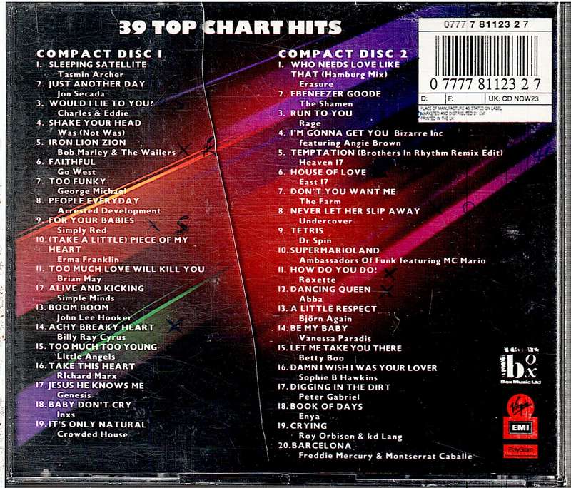 Various Artists - Now That's What I Call Music 23 (Double CD) UK IMPORT