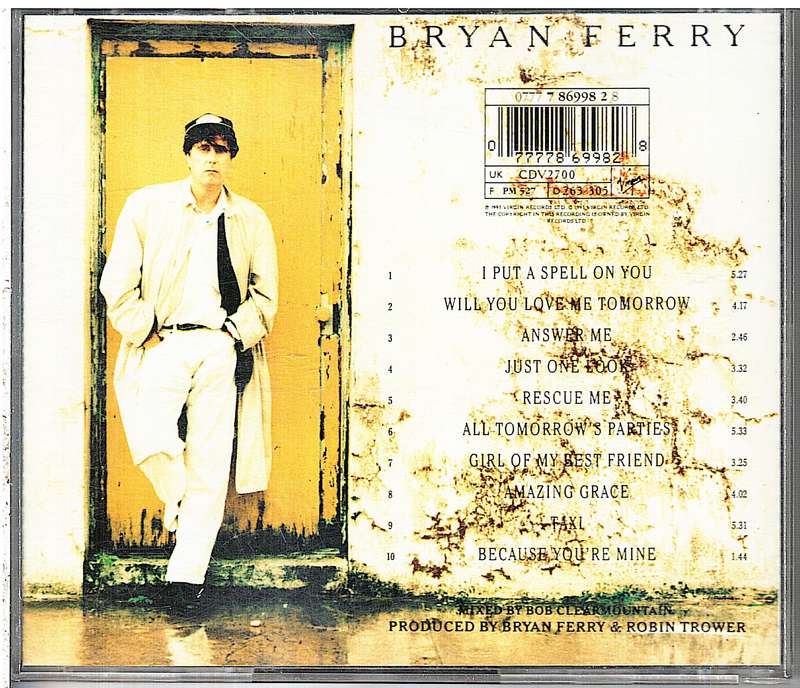 Bryan Ferry - Taxi CD [UK IMPORT]