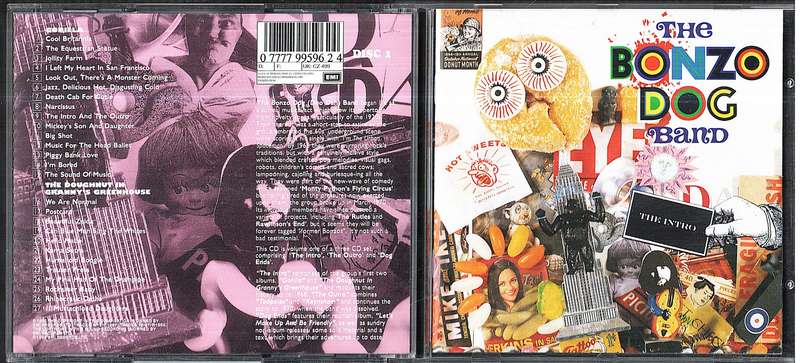 The Bonzo Dog Band - Cornology 3 CDs in cardboard slipcase