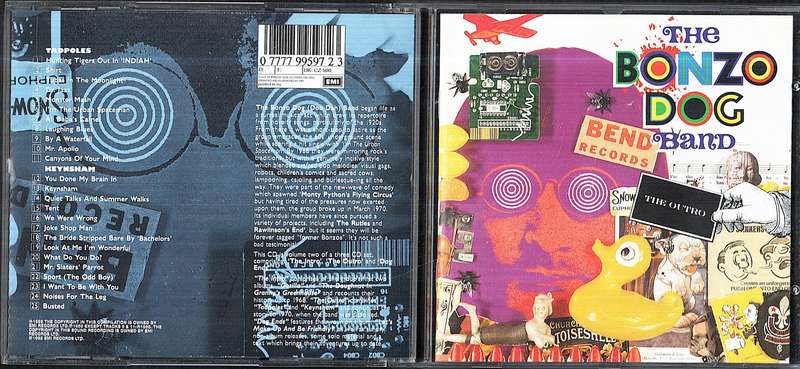 The Bonzo Dog Band - Cornology 3 CDs in cardboard slipcase