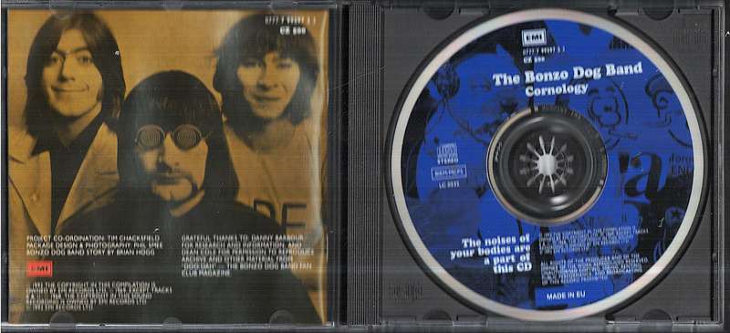 The Bonzo Dog Band - Cornology 3 CDs in cardboard slipcase