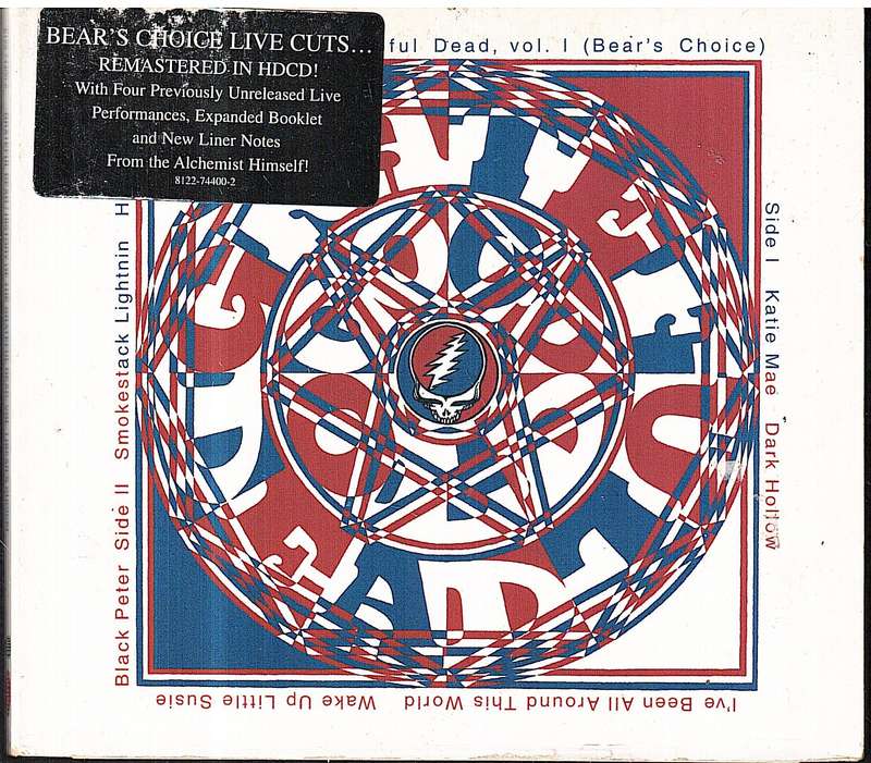Grateful Dead - History Of The Grateful Dead, Vol. 1 (Bear's Choice) CD