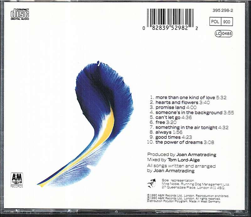 Joan Armatrading - Hearts and Flowers CD