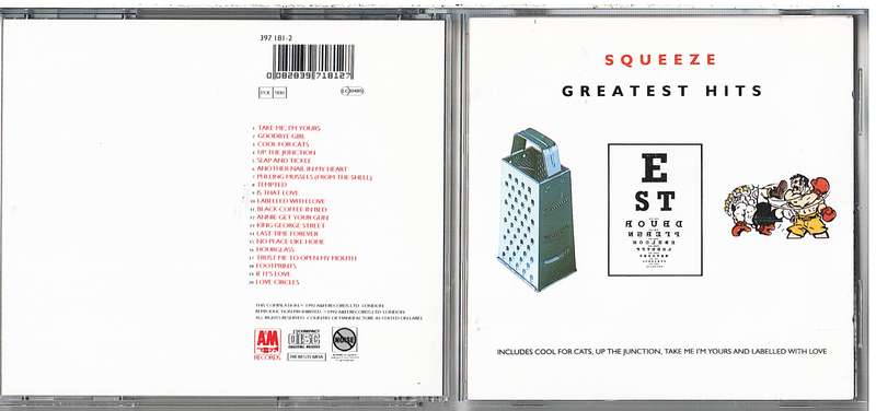 Squeeze - Greatest Hits CD [UK IMPORT]