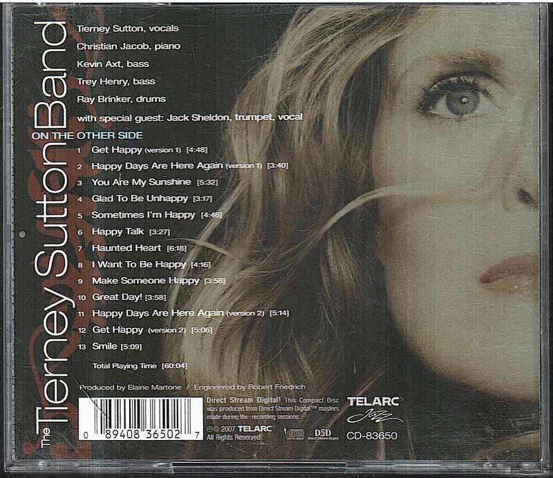 The Tierney Sutton Band - On the Other Side CD [INSCRIBED BY ARTIST]