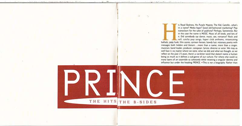 Prince - The Hits / The B-Sides 3 CD Box