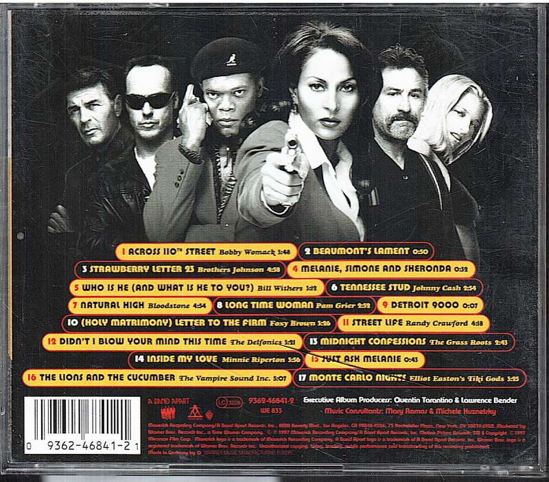Various Artists - Jackie Brown OST CD