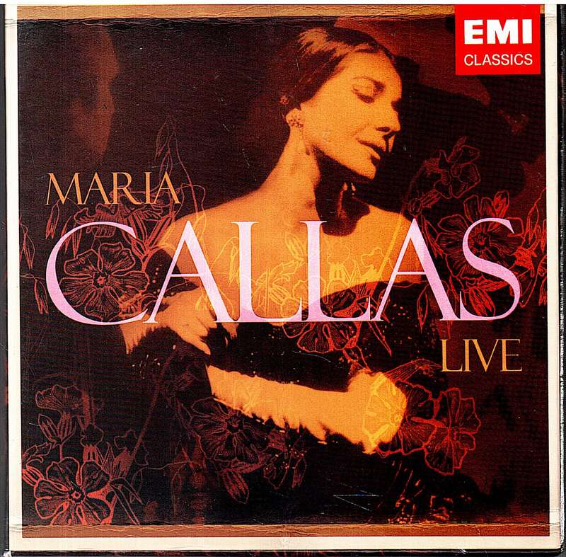 Maria Callas Live 8 CD Box [Each CD in own cardboard sleeve]