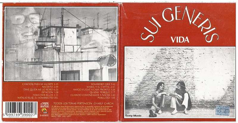 Sui Generis - Vida CD