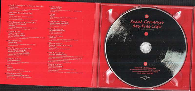 Various - Saint-Germain-des-Prés Café : The Finest Nu-Jazz Compilation Vol 7/Ladies in Nu-Jazz 2 CD