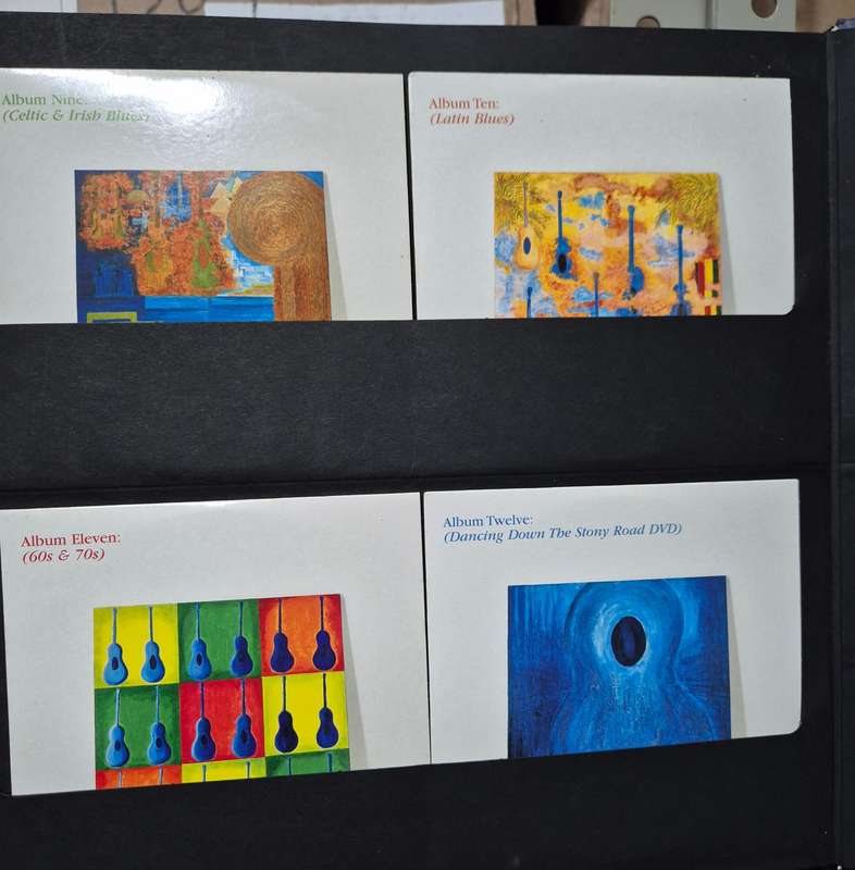 Chris Rea - (Blue Guitars) - Hardcover book, 11 CD Albums and 1 DVD Collector's Edition