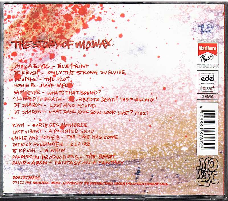 Various Artists - The Story of Mo' Wax 2 CD Set [GERMAN IMPORT]