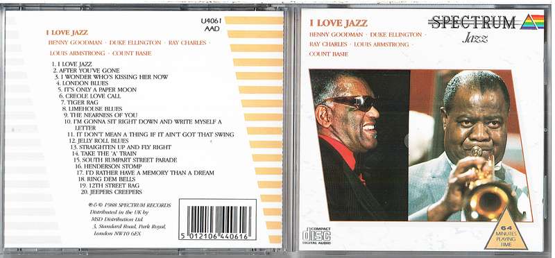Various Artists - I Love Jazz CD