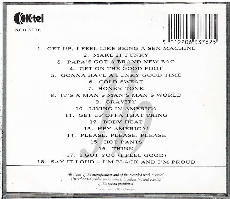 James Brown - The Best Of James Brown (The Godfather Of Soul) CD