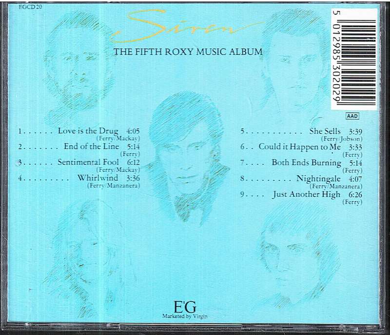 Roxy Music - Siren CD [UK IMPORT]