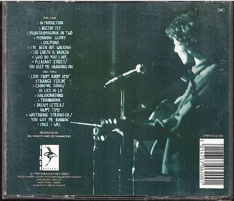 Tim Buckley - Dream Letter: Live in London 1968 2 CD set