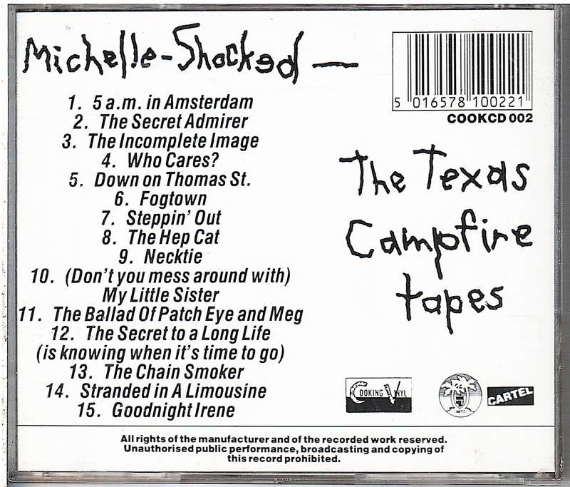 Michelle Shocked - The Texas Campfire Tapes CD