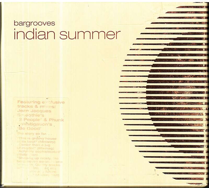 Various - Bargrooves: Indian Summer 2 CDs in cardboard box