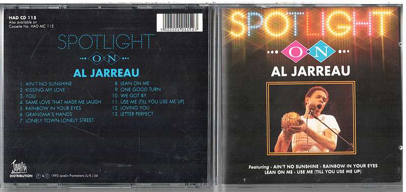 Al Jarreau - Spotlight on Al Jarreau CD