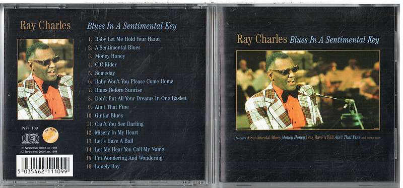 Ray Charles - Blues in a Sentimental Key CD