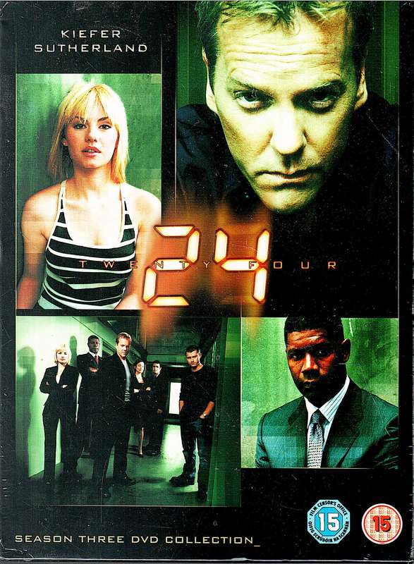 24 Season Three 7 DVD Collection [NEW / SEALED]