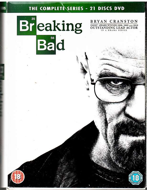 Breaking Bad: The Complete Series - 21 Discs DVD Box Set