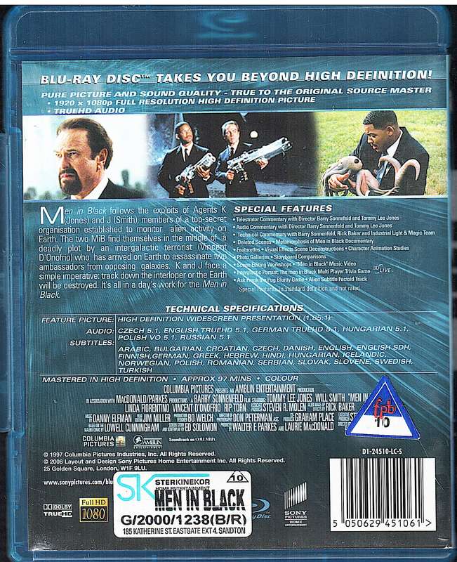 Men in Black [Blu-ray]