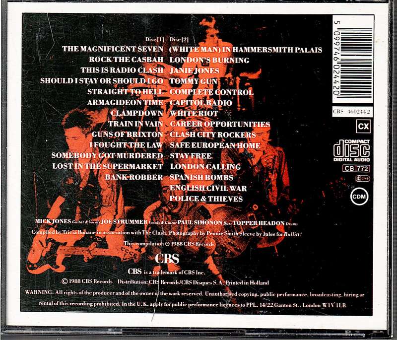 The Clash - The Story of the Clash Volume 1 [2 CD Fat box]