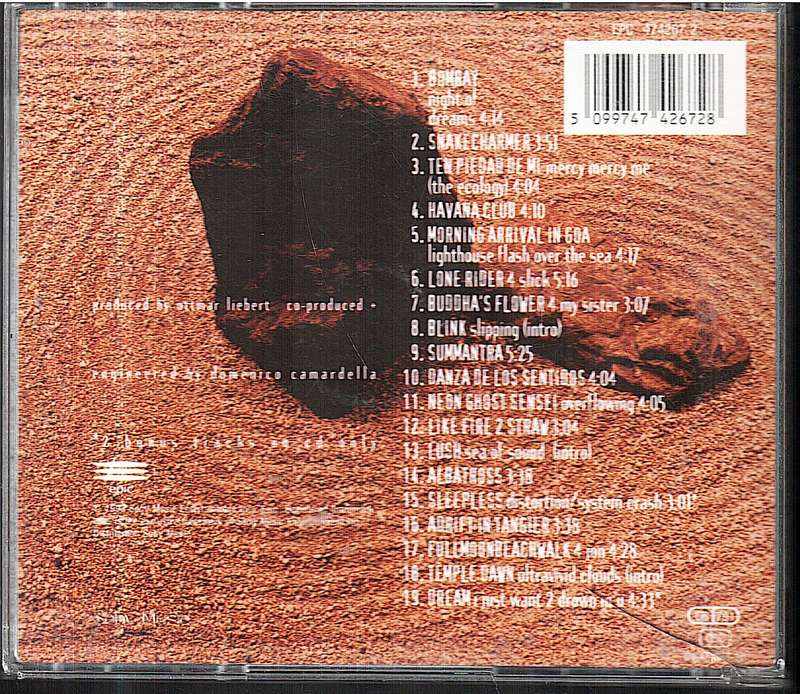 Ottmar Liebert + Luna Negra - The Hours Between Night + Day CD
