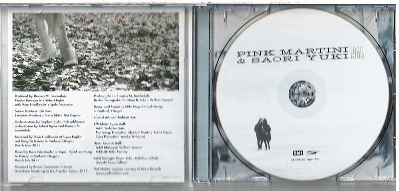 Pink Martini & Saori Yuki  1969 CD