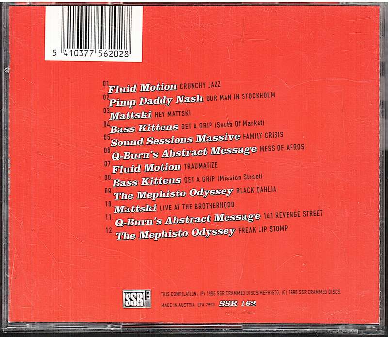 Various Artists - Mephisto: The Subterranean Sound of San Fransisco CD